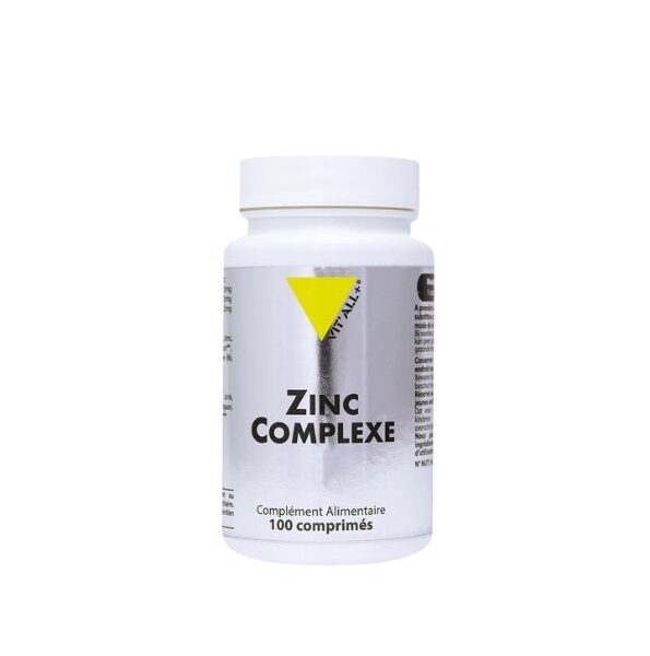 VITALL PLUS ZINC COMPLEXE 100 COMPRIMES
