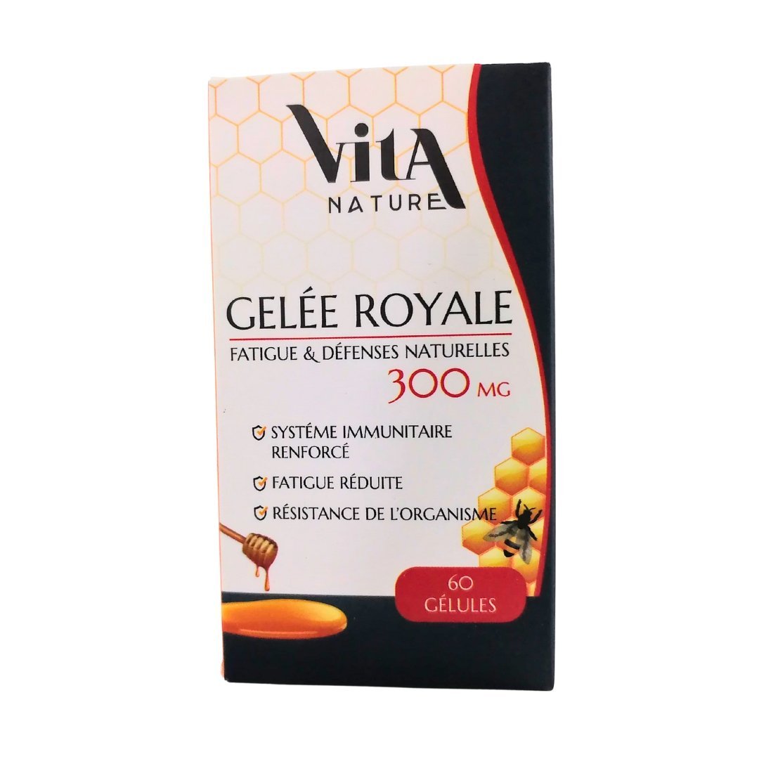 Vita-nature-gelee-royale-300mg-60-gelules-1.jpg Vita Nature Gelee Royale 300mg 60 Gelules – Image 1