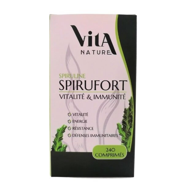 Vita Nature Spiruline Spirufort 240 Comprimes