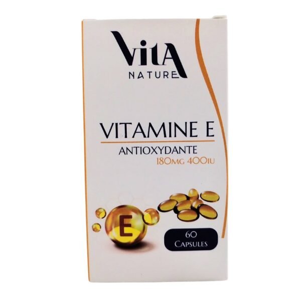 Vita Nature Vitamine E 180mg 60 Capsules