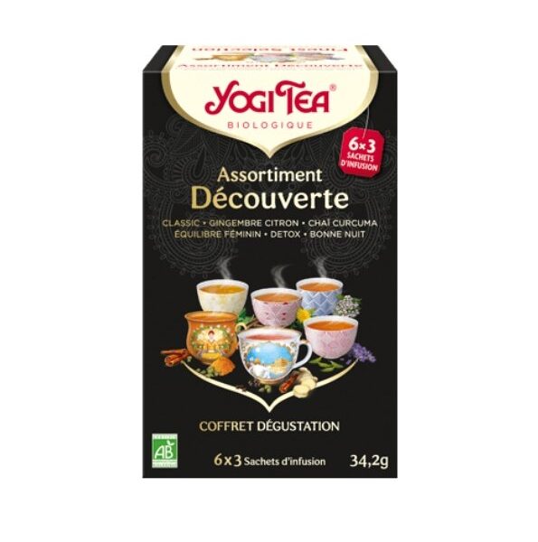 YOGI TEA ASSORTIMENT DÉCOUVERTE 17 X 2G