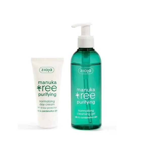 Ziaja Manuka Tree Creme de jour 50ml + Gel Purifiant 200ml