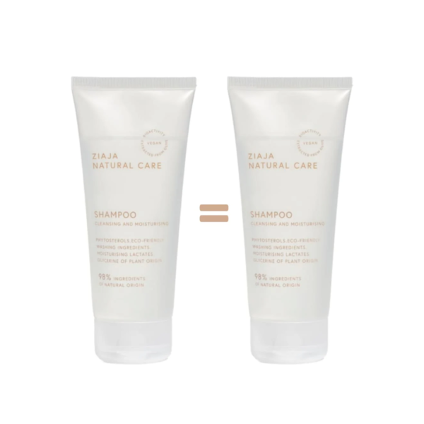 Ziaja Natural Care Shampoing 2x200ml Pack