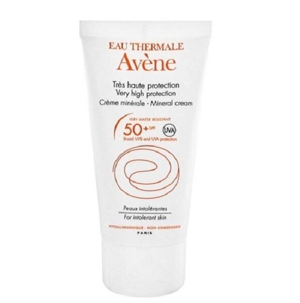 Eau Thermale Avène Ecran Solaire Crème Minéral Spf 50+ - 50ml