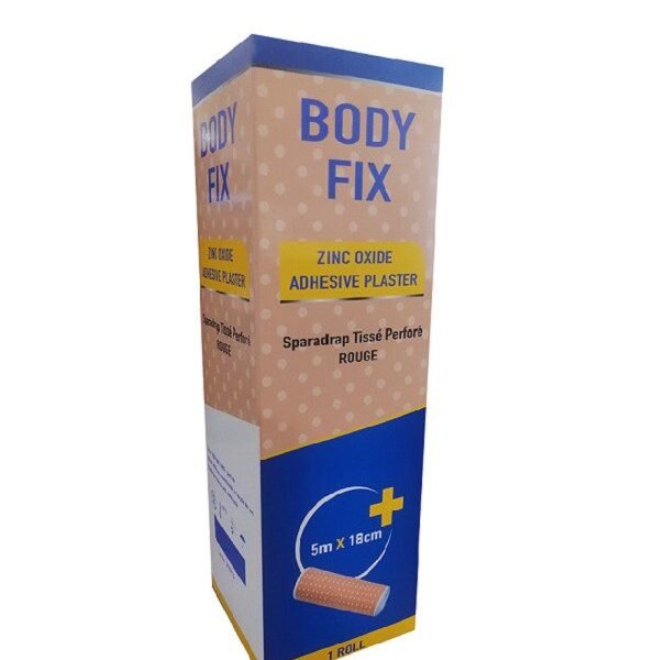 BODY FIX SPARADRAP PERFORE 1*10CM ROUGE
