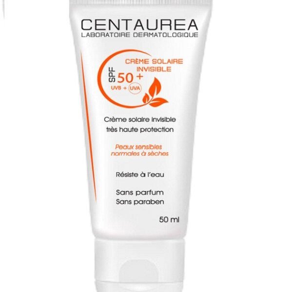 CENTAUREA Crème Solaire Invisible Spf50+