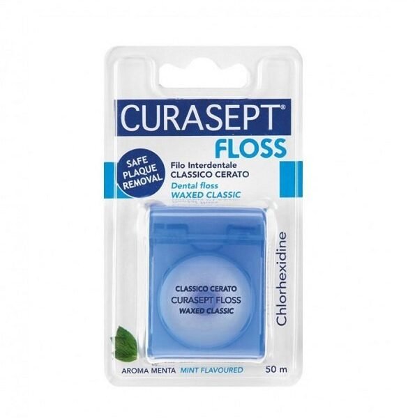 Curasept Fil Dentaire Cire Menthole