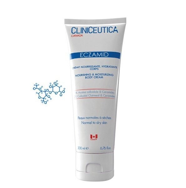 CLINICEUTICA ECZAMID CRÈME NOURRISSANTE HYDRATANTE CORPS 200ML