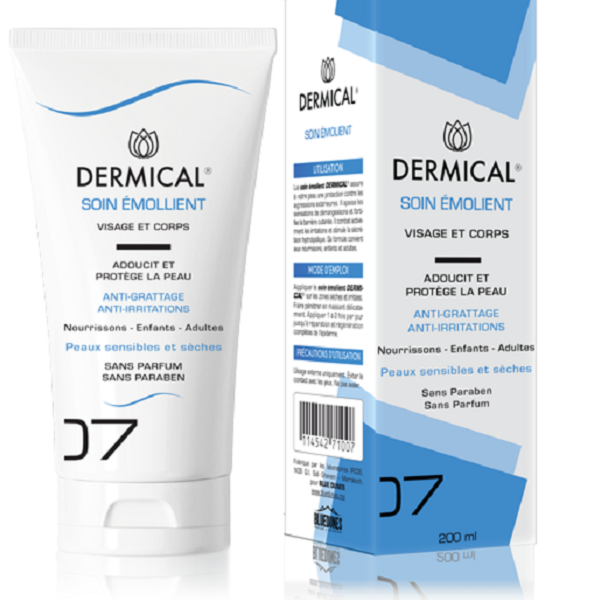 DERMICAL Soin émollient 200ml