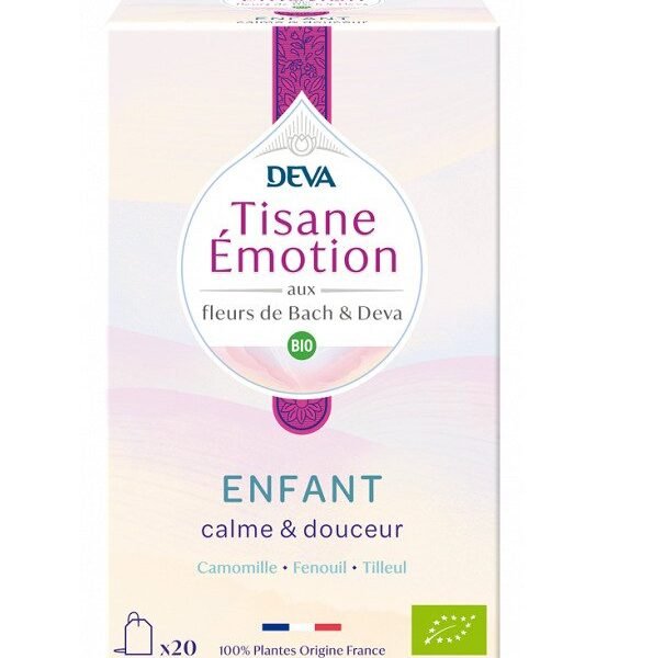 DEVA Tisane Emotion Enfant Calme & Douceur 20 Sachets