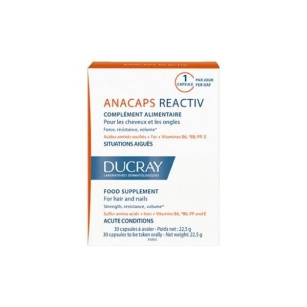Ducray - Anacaps Reactiv - 30 Capsules