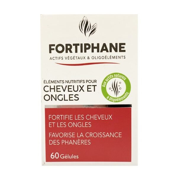 Fortiphane Cheveux & Ongles 60 Gélules
