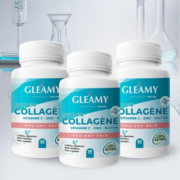 GLEAMY SUPER COLLAGENE 30 Gélules Lot de 3