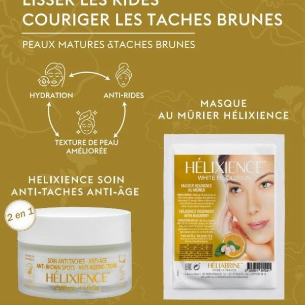 HELIABRINE HELIXIENCE WHITE RESOLUTION SOIN ANTI-TACHES = Masque Offert