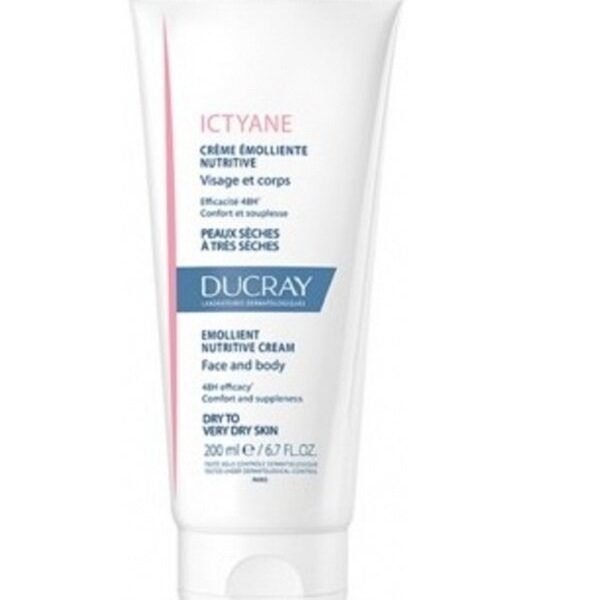 Ducray — Crème Émolliente Nutritive — Crème émolliente — Ictyane 200 ml