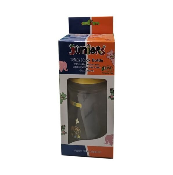 Juniors biberons col large 250ml