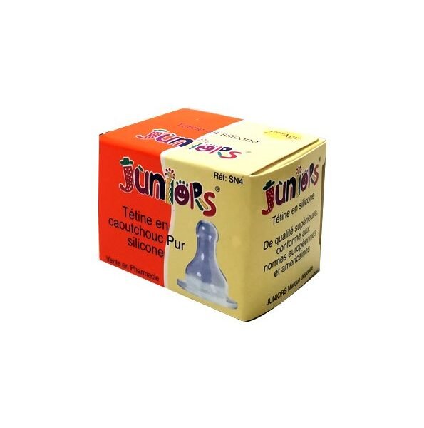 Juniors tetine en silicone  simple 2age
