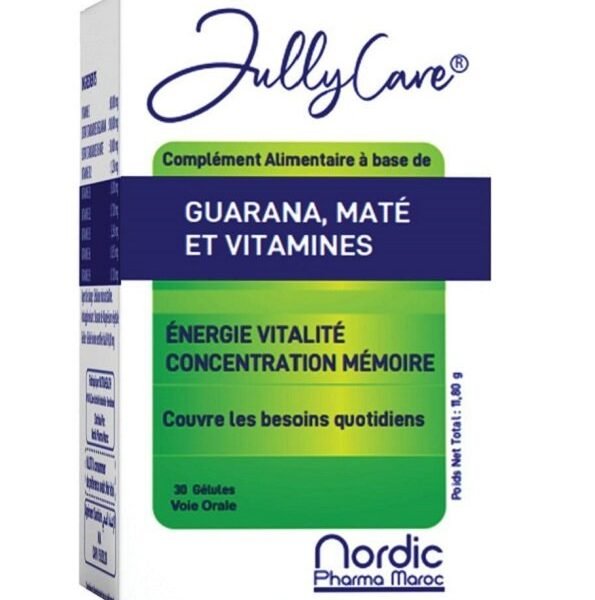 JULLYCARE GUARANA MATE 30Gélules