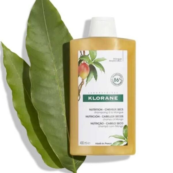 Klorane Shampoing Traitant Nutritif au Beurre de Mangue - 400 ml