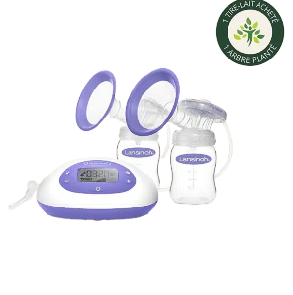 LANSINOH Tire-lait Électrique Double 2-en-1