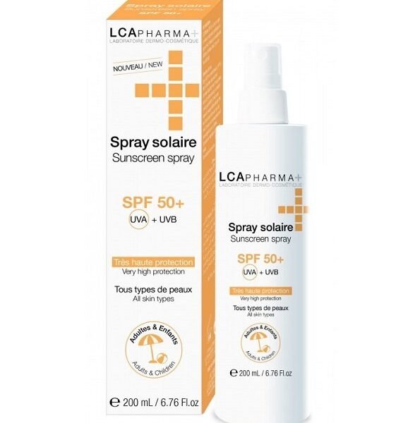 Lca ecran spray solaire spf50+ 200ml