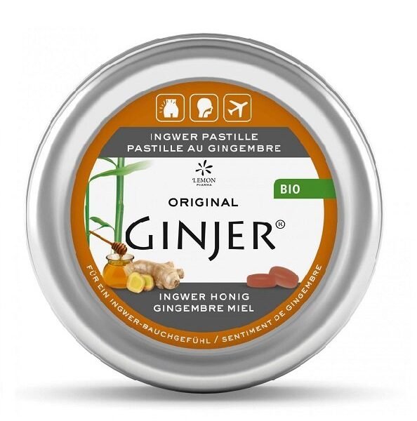 GINJER PASTILLES GINGEMBRE MIEL 40 G