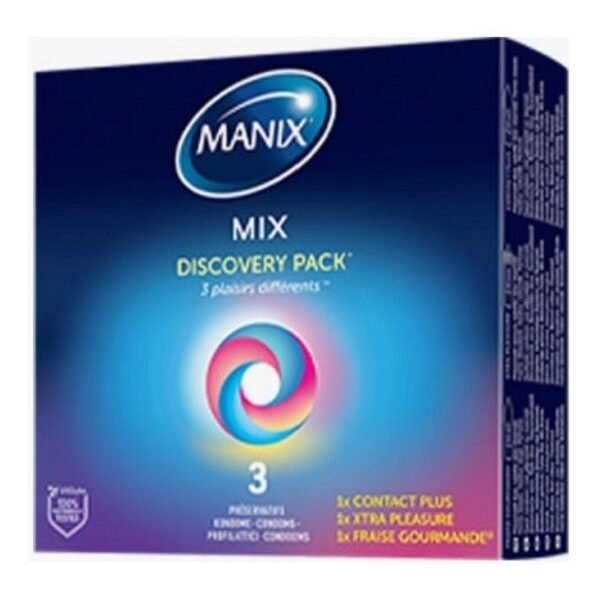MANIX MIX Boite de 3 Préservatifs