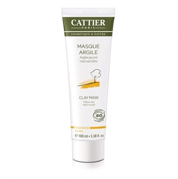 Cattier Masque Argile Jaune 100ml