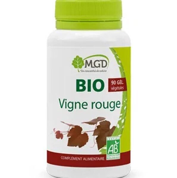 Mgd Nature Vigne Rouge Bio - 90 Gélules