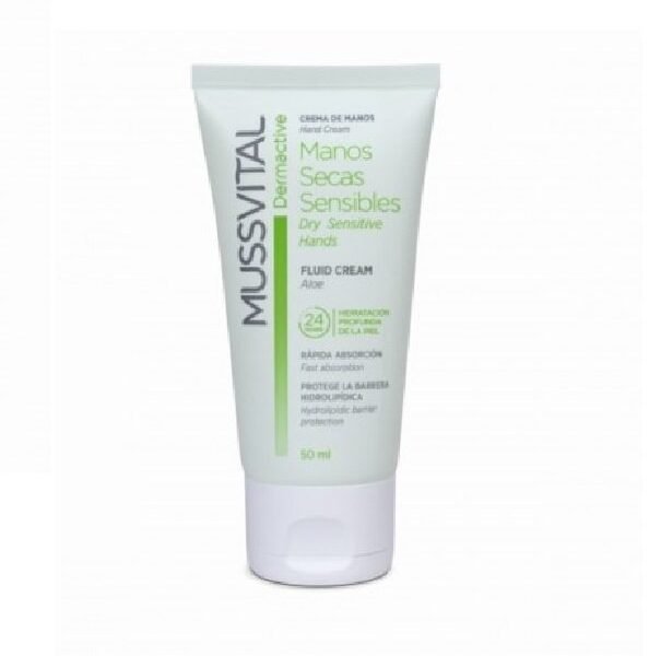 Mussvital creme mains sensibles et seches 50ml