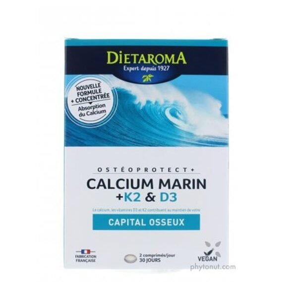 Dietaroma Calcium Marin +K2 & D3 60cps