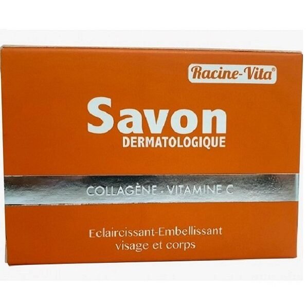 RACINE VITA SAVON DERMATOLOGIQUE ÉCLAIRCISSANT A LA COLLAGÈNE ET VITAMINE C
