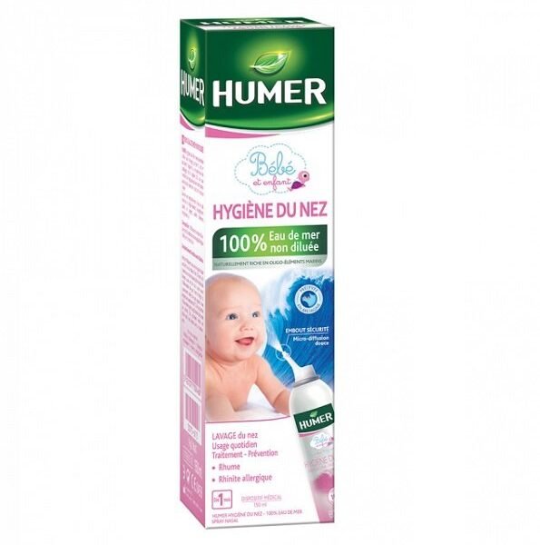 HUMER SPRAY LAVAGE DU NEZ NOURRISSON ET ENFANTS 150ML