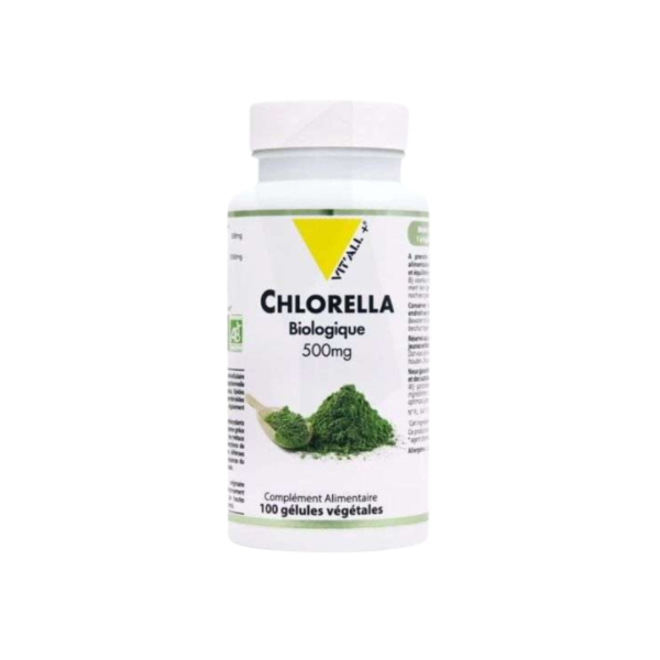 VITALL PLUS Chlorella 500mg 100 gelules
