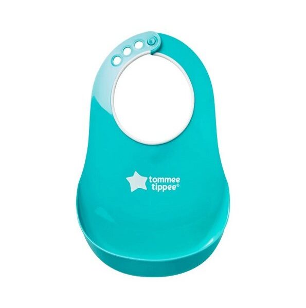 Tommee Tippee Bavoir avec Fermoir Réglable Turquoise