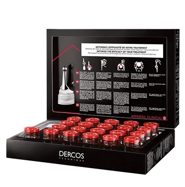 Vichy Dercos Aminexil Clinical Cure Anti-Chute Hommes 21 Ampoules | 21 x 6ml