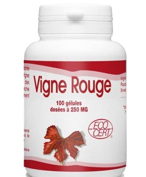 GPH DIFFUSION Vigne Rouge 100 Gelules
