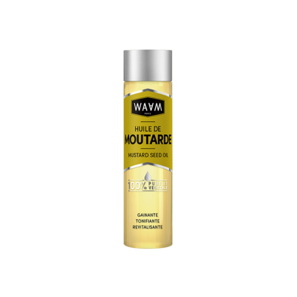 WAAM Huile de Moutarde certifiée BIO 75ml