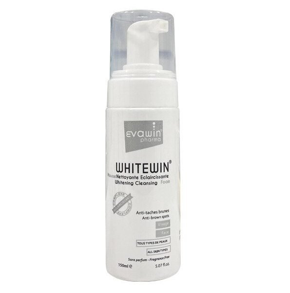 Evawin Whitewin Mousse Nettoyante Eclaircissante 150ml