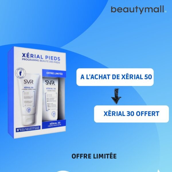 SVR XERIAL 50 Extrême Crème Pieds 50 ML + XERIAL 30 CREME PIEDS